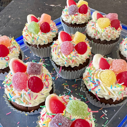 12 Lolly Bag Cupcakes