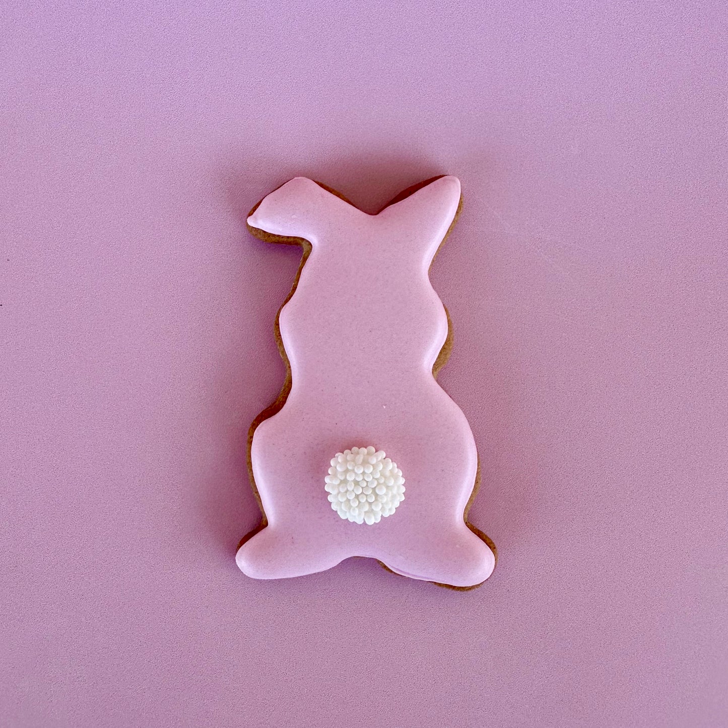 Decorated Bunny Cookie - Pink