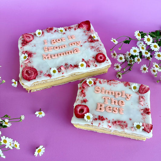 Mother's Day Vanilla Slice