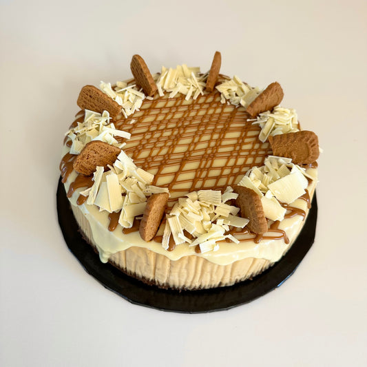 Baked Biscoff Cheesecake - Whole