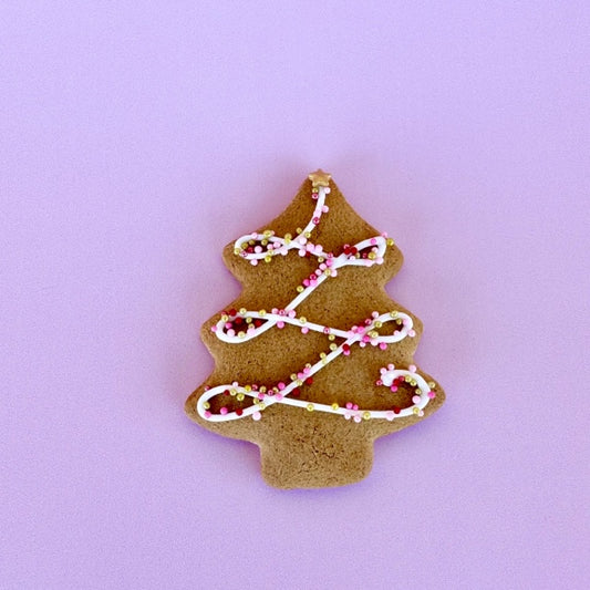 Decorated Christmas Tree Biscuit (DF)