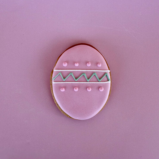 Easter Egg Decorated Cookie