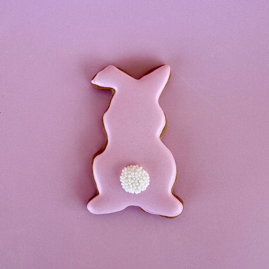 Decorated Bunny Cookie - Pink