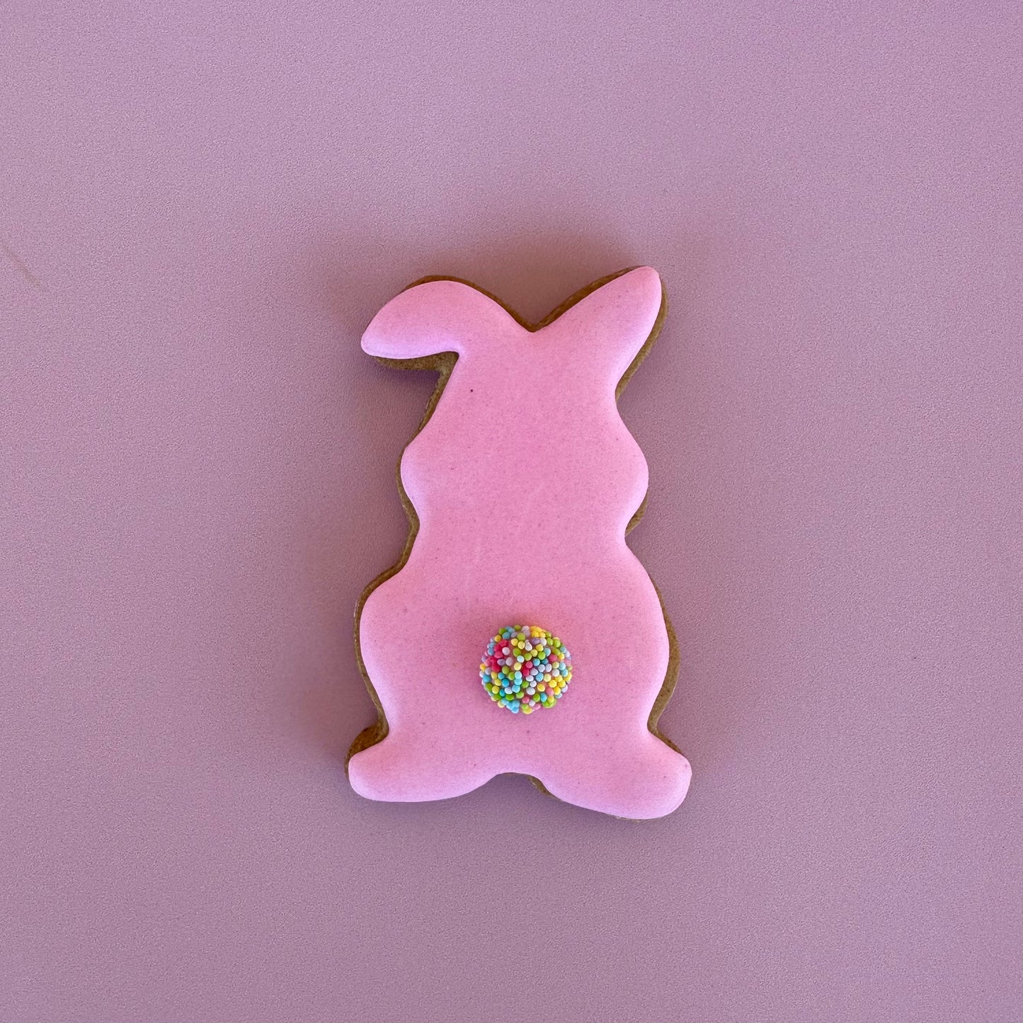 Decorated Bunny Cookie - Pink