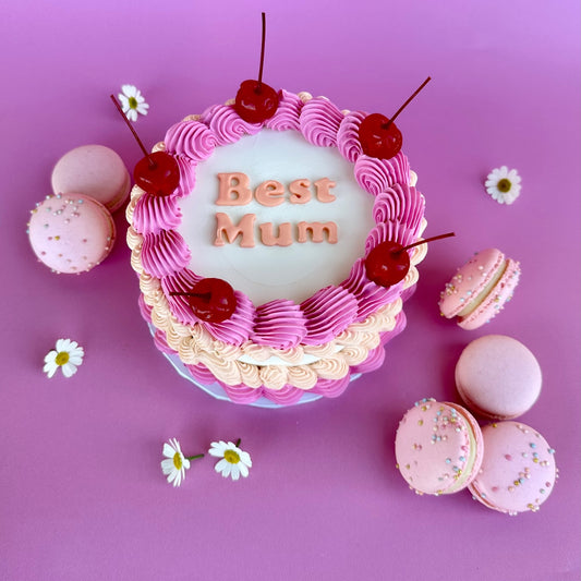 Cake + Macaron Combo